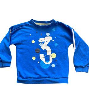 Adidas Boys Blue Long Sleeve Tee 5
